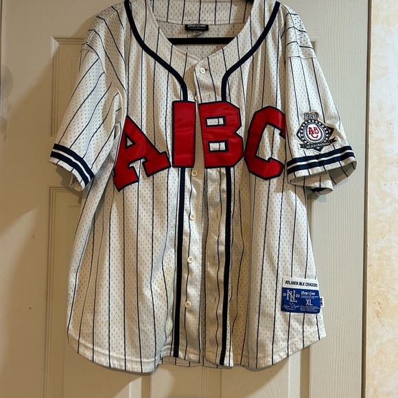 Other - Men's Baseball Jersey - White and Red